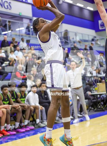 Thumbnail 2 in Mt. Zion Prep Academy vs. Prolific Prep of Napa Christian (5 for the Fight National Hoopfest) photogallery.