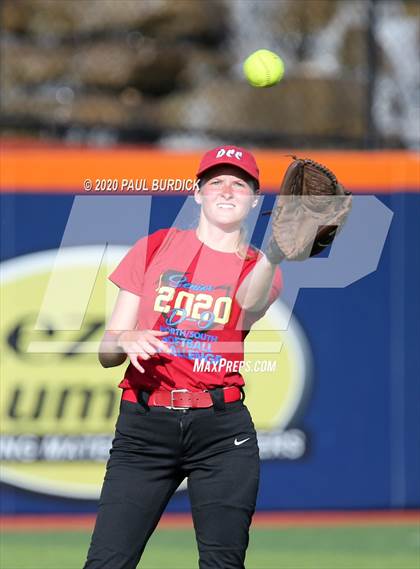Thumbnail 2 in 2020 D 9 North South Softball Challenge photogallery.
