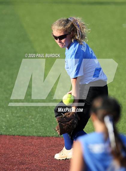 Thumbnail 2 in 2020 D 9 North South Softball Challenge photogallery.