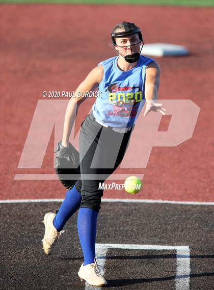 Thumbnail 2 in 2020 D 9 North South Softball Challenge photogallery.