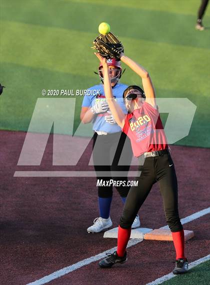 Thumbnail 2 in 2020 D 9 North South Softball Challenge photogallery.