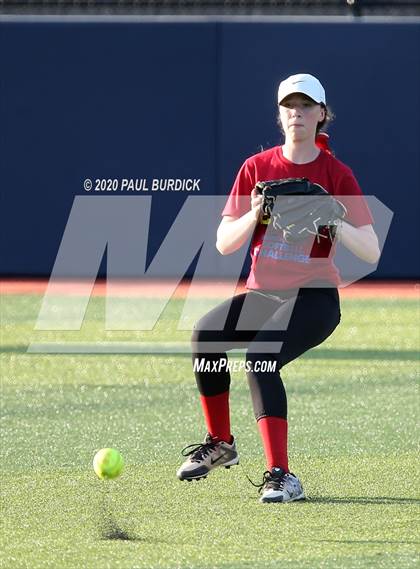 Thumbnail 2 in 2020 D 9 North South Softball Challenge photogallery.