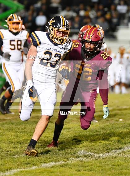 Thumbnail 1 in California @ Highland (CIF SS D8 Quarter Final Playoff) photogallery.