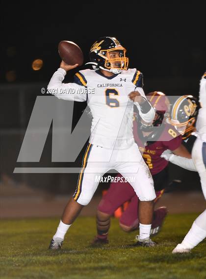Thumbnail 1 in California @ Highland (CIF SS D8 Quarter Final Playoff) photogallery.