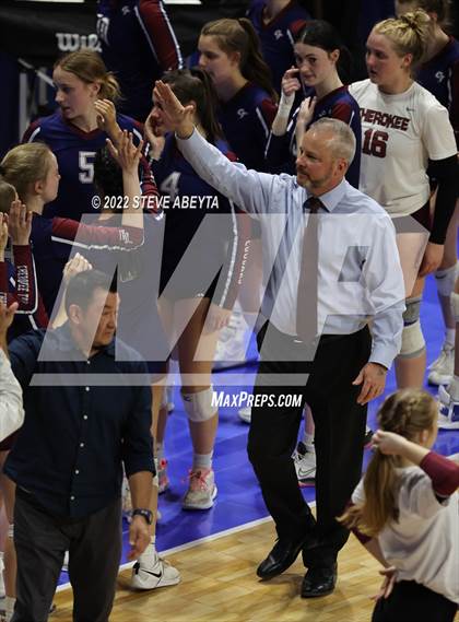 Thumbnail 2 in Fossil Ridge vs. Cherokee Trail (CHSAA 5A 3rd Round) photogallery.