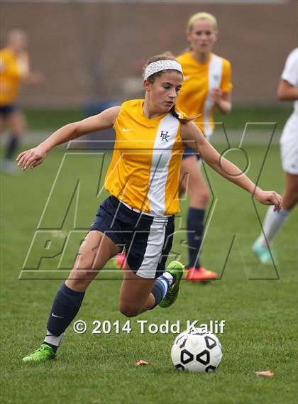 Thumbnail 3 in Haddam-Killingworth @ Old Lyme (SLC Semifinal) photogallery.