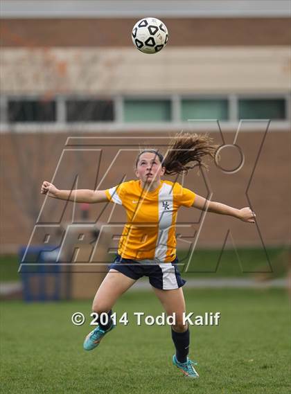 Thumbnail 2 in Haddam-Killingworth @ Old Lyme (SLC Semifinal) photogallery.