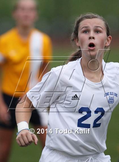 Thumbnail 3 in Haddam-Killingworth @ Old Lyme (SLC Semifinal) photogallery.