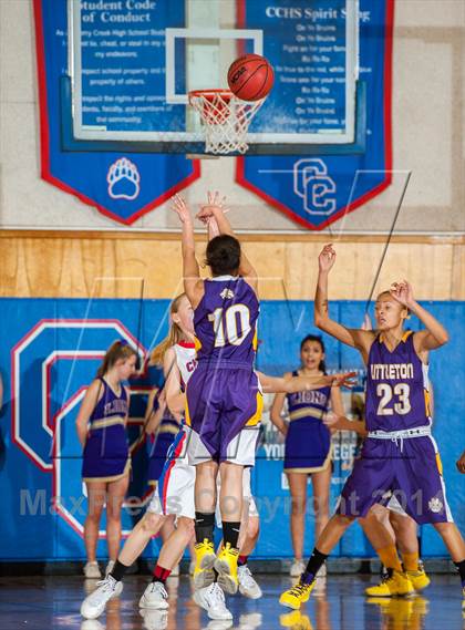 Thumbnail 3 in Cherry Creek vs. Littleton (CSHAA 5A 2nd Round) photogallery.