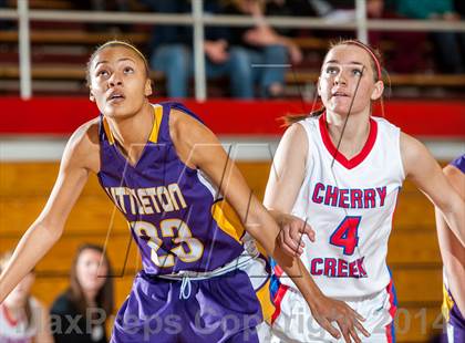 Thumbnail 3 in Cherry Creek vs. Littleton (CSHAA 5A 2nd Round) photogallery.