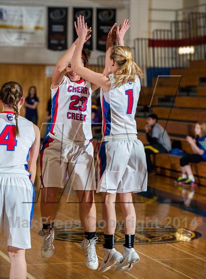 Thumbnail 2 in Cherry Creek vs. Littleton (CSHAA 5A 2nd Round) photogallery.