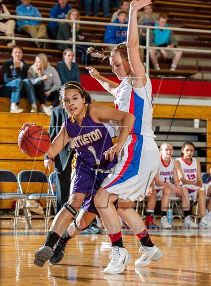 Thumbnail 3 in Cherry Creek vs. Littleton (CSHAA 5A 2nd Round) photogallery.