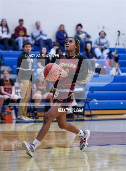 Thumbnail 2 in Neumann Regional Academy vs. Juniata Christian (Millville Tip-Off Tournament) photogallery.