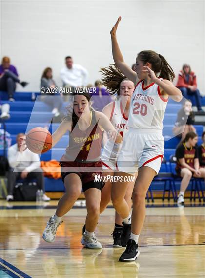 Thumbnail 2 in Neumann Regional Academy vs. Juniata Christian (Millville Tip-Off Tournament) photogallery.