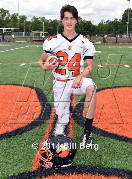 Thumbnail 1 in Ridgefield Varsity Football Team & Individual Portraits photogallery.