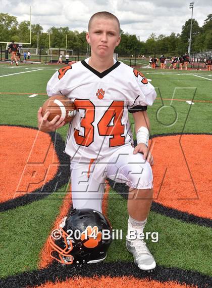 Thumbnail 1 in Ridgefield Varsity Football Team & Individual Portraits photogallery.