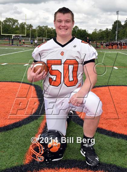 Thumbnail 2 in Ridgefield Varsity Football Team & Individual Portraits photogallery.