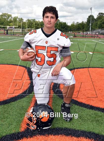 Thumbnail 3 in Ridgefield Varsity Football Team & Individual Portraits photogallery.