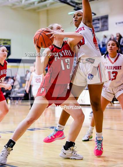 Thumbnail 3 in Penfield vs Fairport (NYSPHSAA Section 5 Class AA Semifinal) photogallery.