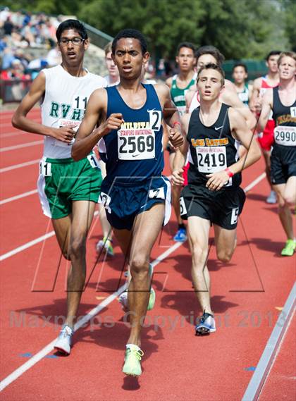 Thumbnail 1 in Stanford Invitational 3000m photogallery.
