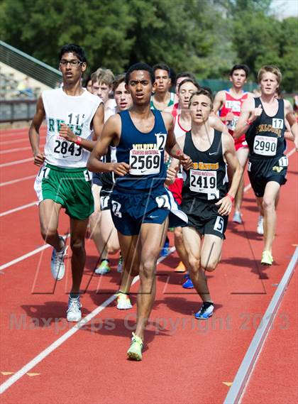 Thumbnail 3 in Stanford Invitational 3000m photogallery.