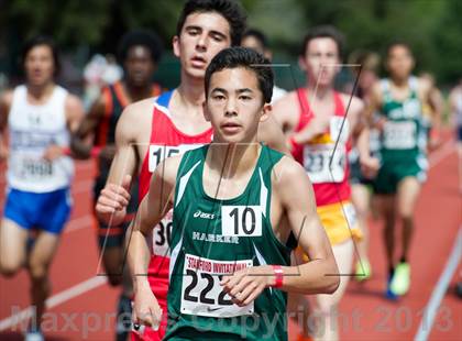 Thumbnail 2 in Stanford Invitational 3000m photogallery.