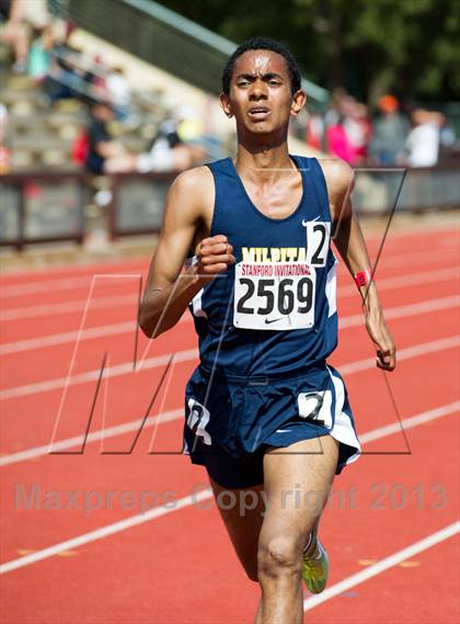Thumbnail 1 in Stanford Invitational 3000m photogallery.