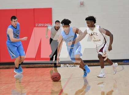 Thumbnail 3 in Newsome v Lake Gibson (Prep Hoops Sun Bash) photogallery.