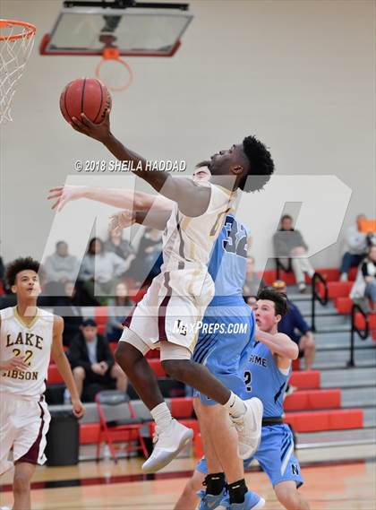 Thumbnail 3 in Newsome v Lake Gibson (Prep Hoops Sun Bash) photogallery.