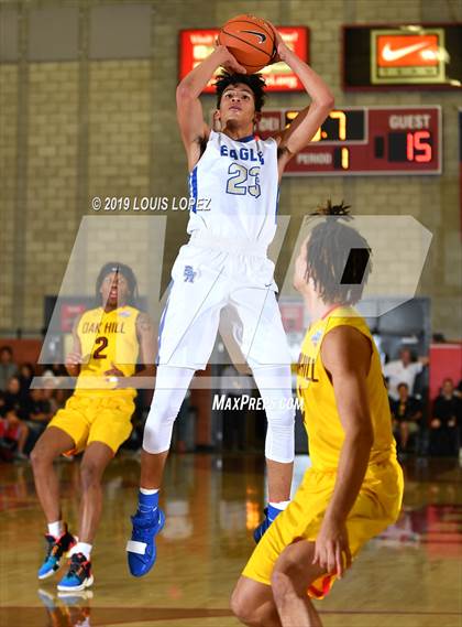 Thumbnail 2 in Santa Margarita vs. Oak Hill Academy (Nike Extravaganza) photogallery.