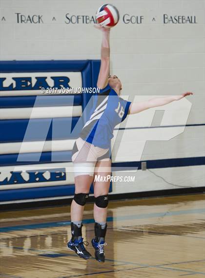 Thumbnail 1 in Clayton vs. McDonell Central (WIAA D5 Sectional Semifinal)  photogallery.