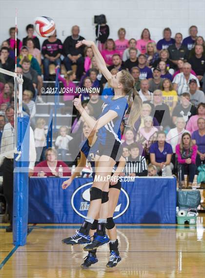 Thumbnail 1 in Clayton vs. McDonell Central (WIAA D5 Sectional Semifinal)  photogallery.
