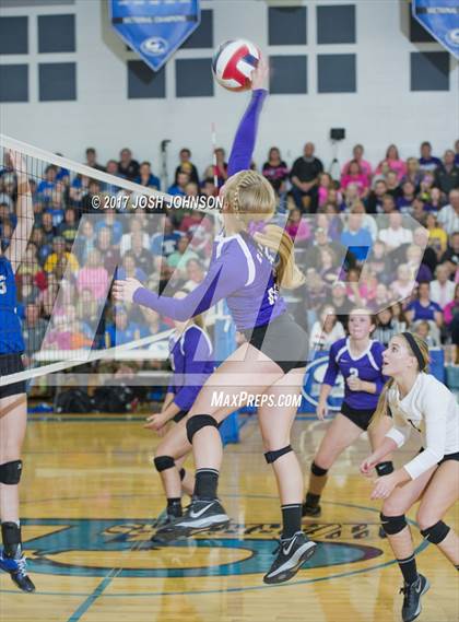 Thumbnail 1 in Clayton vs. McDonell Central (WIAA D5 Sectional Semifinal)  photogallery.