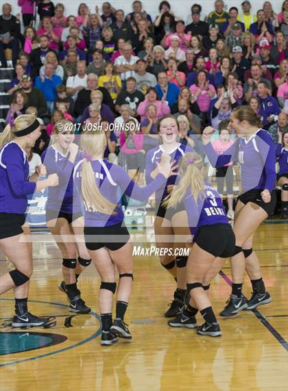Thumbnail 1 in Clayton vs. McDonell Central (WIAA D5 Sectional Semifinal)  photogallery.