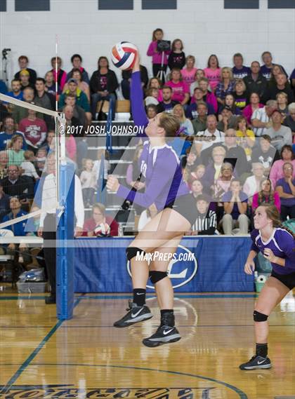 Thumbnail 3 in Clayton vs. McDonell Central (WIAA D5 Sectional Semifinal)  photogallery.