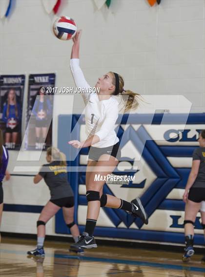 Thumbnail 3 in Clayton vs. McDonell Central (WIAA D5 Sectional Semifinal)  photogallery.