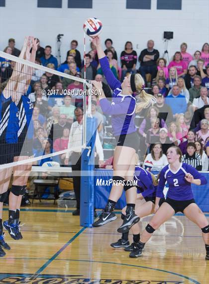 Thumbnail 3 in Clayton vs. McDonell Central (WIAA D5 Sectional Semifinal)  photogallery.