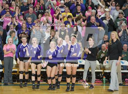 Thumbnail 1 in Clayton vs. McDonell Central (WIAA D5 Sectional Semifinal)  photogallery.