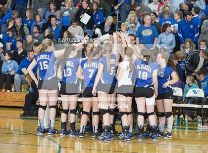 Thumbnail 2 in Clayton vs. McDonell Central (WIAA D5 Sectional Semifinal)  photogallery.