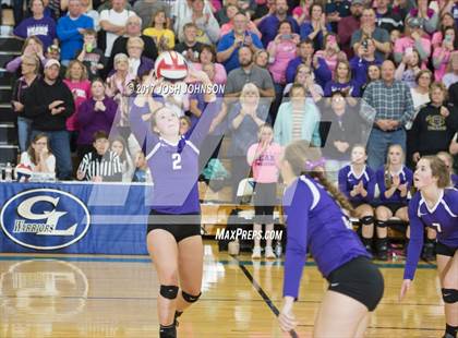 Thumbnail 1 in Clayton vs. McDonell Central (WIAA D5 Sectional Semifinal)  photogallery.
