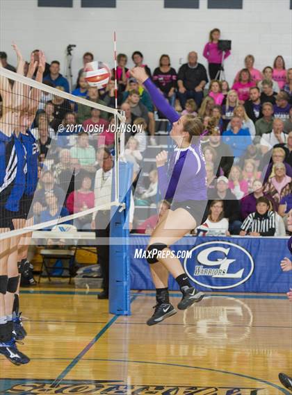 Thumbnail 2 in Clayton vs. McDonell Central (WIAA D5 Sectional Semifinal)  photogallery.
