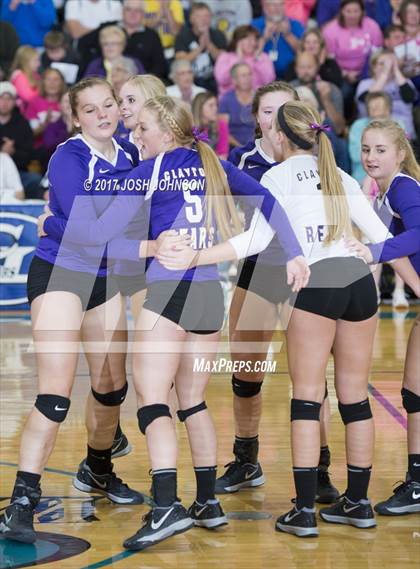 Thumbnail 1 in Clayton vs. McDonell Central (WIAA D5 Sectional Semifinal)  photogallery.