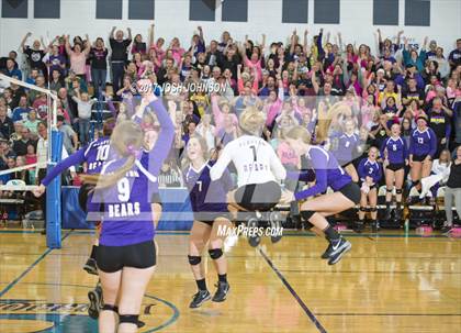 Thumbnail 3 in Clayton vs. McDonell Central (WIAA D5 Sectional Semifinal)  photogallery.