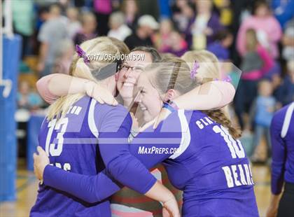 Thumbnail 2 in Clayton vs. McDonell Central (WIAA D5 Sectional Semifinal)  photogallery.