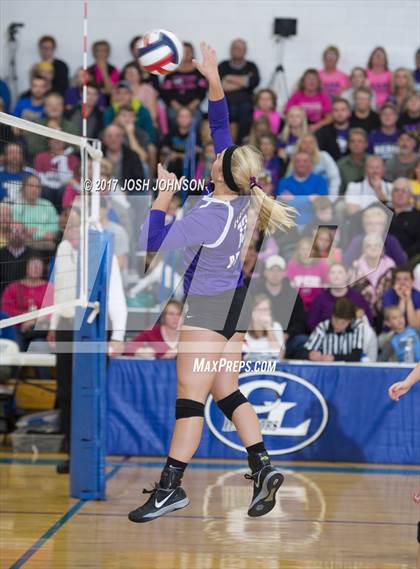 Thumbnail 1 in Clayton vs. McDonell Central (WIAA D5 Sectional Semifinal)  photogallery.