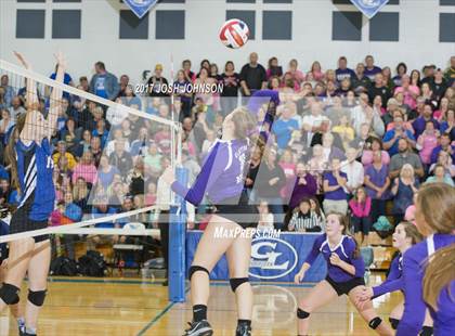 Thumbnail 2 in Clayton vs. McDonell Central (WIAA D5 Sectional Semifinal)  photogallery.