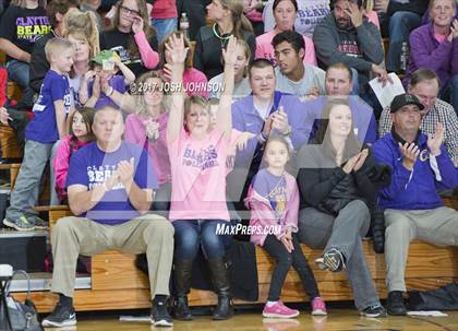 Thumbnail 3 in Clayton vs. McDonell Central (WIAA D5 Sectional Semifinal)  photogallery.