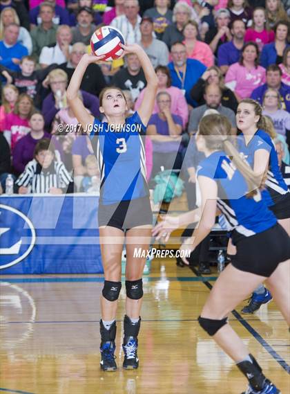 Thumbnail 2 in Clayton vs. McDonell Central (WIAA D5 Sectional Semifinal)  photogallery.