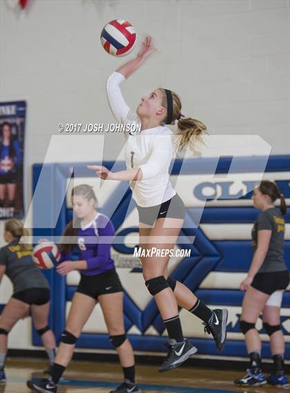 Thumbnail 2 in Clayton vs. McDonell Central (WIAA D5 Sectional Semifinal)  photogallery.
