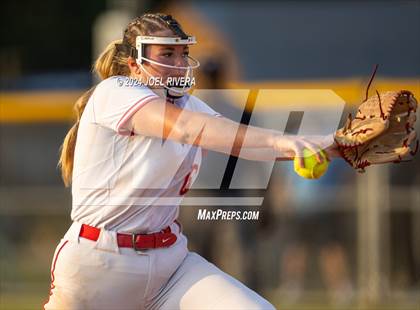 Thumbnail 1 in Katy vs. Kingwood (UIL Softball 6A Region 3 Final) photogallery.